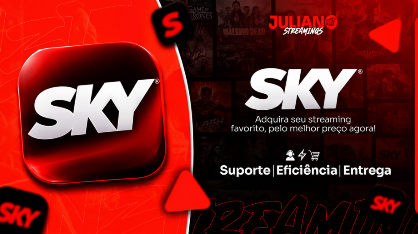 Tela sky completa  – Perfil Privativo com 30 Dias de Acesso + Suporte